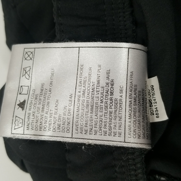 Nike WMS Small Dri Fit Capri Pants Gray Front Zip Vented Running Athletic - Picture 12 of 15